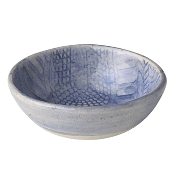 Wonki Ware Blue Nbedelle Dipping Bowl by Lenox – 3 inches, Stoneware, Blue, Model 867805