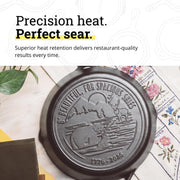 Pre-Seasoned Cast Iron Skillet by Lodge – 12 Inch, 3.0 quarts, Cast Iron, Black, Model L10SKA250