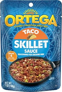 Ortega Taco Skillet Sauce, 7 Ounce (Pack of 6)