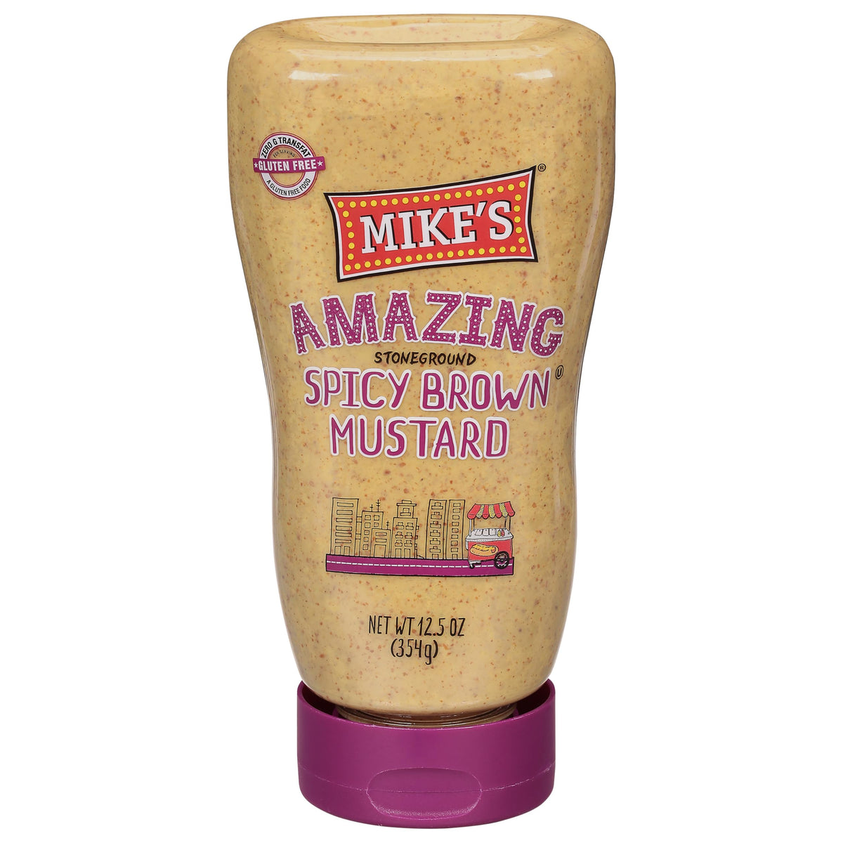 Spicy Brown Mustard by Mike's Amazing – 6.54 x 3.31 x 2.17 inches