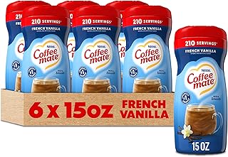 Coffee Mate French Vanilla Powder Creamer, 15 Oz, 6 Pack
