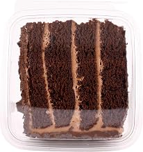 Davids Cookies Chocolate Overload Cake Slice, 0.525 Pound -- 24 per case.