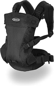 Graco Cradle Me 4 in 1 Baby Carrier | Includes Newborn Mode with No Insert Needed Black Onyx