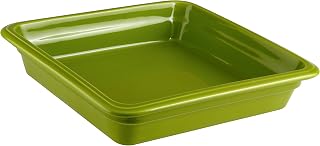 PADERNO MPS 44313G06 Induction Porcelain Hotel Pan, Medium, Green