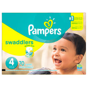 Pampers Size 56 / 70.0 / Multicolor Baby Diapers