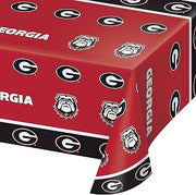 Creative Converting University of Georgia Plastic Tablecloths, 3 ct