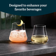 Libbey Magnitude 4 (12 oz) / 12 Ounces, Set of 4 / Casual Wine Glasses