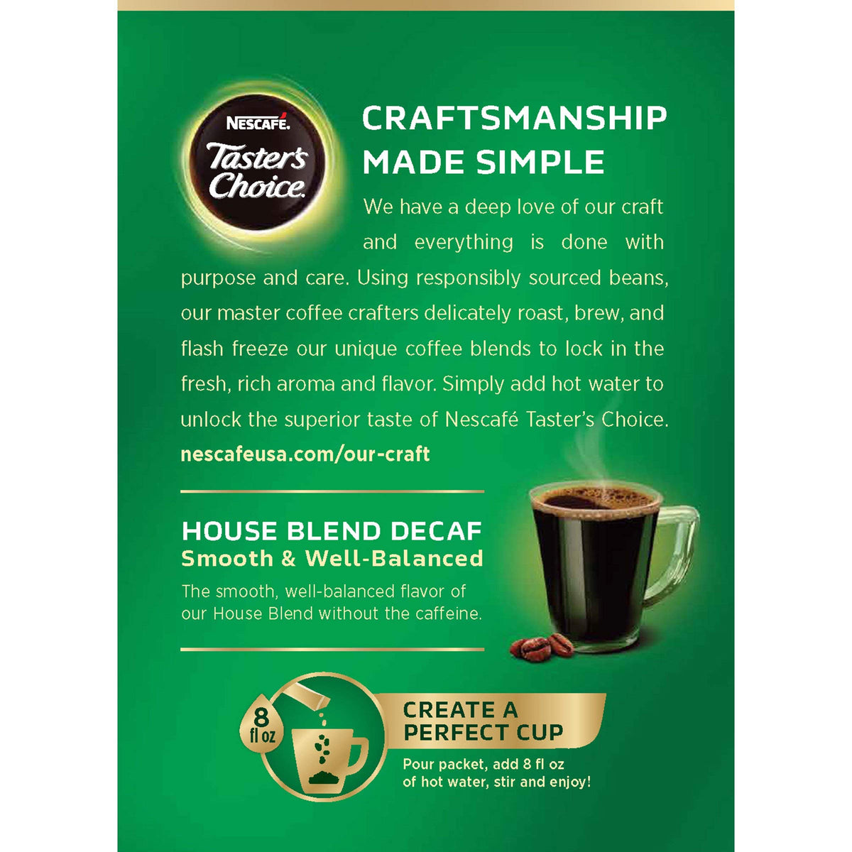 Nescafe House Blend / 1.69 Ounce (Pack of 1) / 1 Instant Coffee