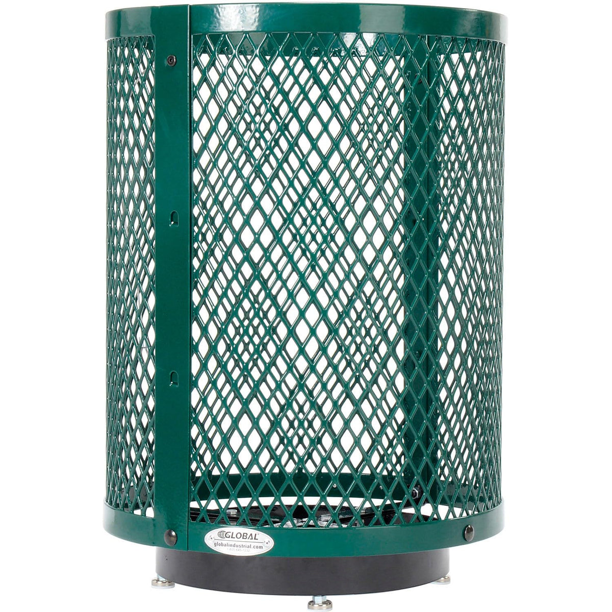Global Industrial Green / 36 Gallon / Industrial Trash, Recycling & Compost