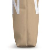 WINSTON Tote Bag by WINSTON Name Text Desings – 16 inches, White, Model CFMZ3X23R5RUS_16INCHES