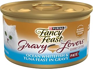 Fancy Feast Purina Gravy Lovers Pate Wet Cat Food (24) 3oz Cans