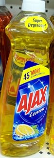 Ajax Lemon Scent Dishwashing Liquid 16 oz