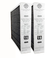 (2-Pack) Carbon Clean 20 x 25 x 5 Inch MERV 16 Efficient Air Filter Replacement for Healthy Climate Air Purifier Cleaner Purification Systems by Lennox – Pack of 2, Model X6675