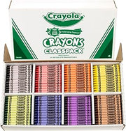 Wholesale CASE of 5 - Crayola 8-Color Classpack Crayons-Crayon Classpack,Regular 3-5/8"x5/16",800/BX,8 Assorted Clrs