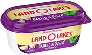 Garlic & Herb Butter Spread 6.5 ounce (Pack of 12)_AB