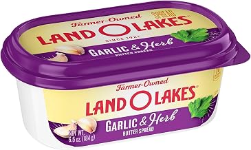 Garlic & Herb Butter Spread 6.5 ounce (Pack of 12)_AB