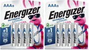 Ultimate Lithium AAA Batteries (16 Pack) by Energizer – AAA 8 Count (Pack of 2), Multicolor, Pack of 2, Model L92SBP-8