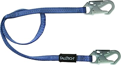 FallTech 8204 4' Restraint Lanyard Single Leg with 2 Snap Hooks - 1 Each