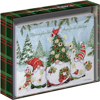 Lang, Holiday Gnomes Luxe Christmas Cards