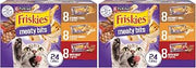 Friskies Purina Gravy Wet Cat Food Variety Pack, Meaty Bits - 5.5 oz. Cans (Pack of 48)
