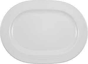 CB-94 Crystal Bay Oblong Platter, 13", Bright White (Pack of 12)