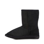 Australia - Platinum Stinger Lo Womens Boot by EMU – 11, Sheepskin, Black, Model 809996419120
