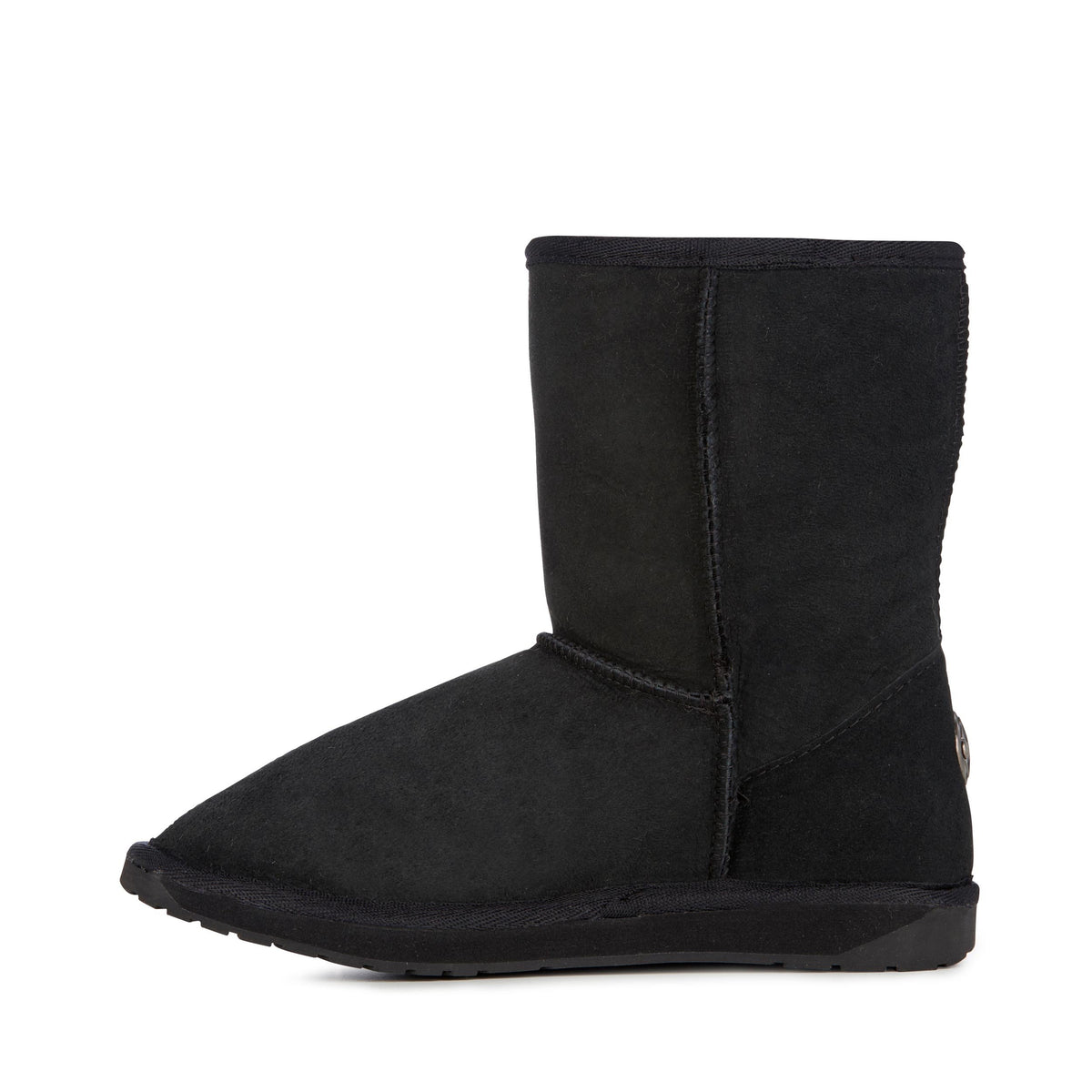 Australia - Platinum Stinger Lo Womens Boot by EMU – 11, Sheepskin, Black, Model 809996419120