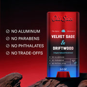 Old Spice Velvet Sage + Drift Wood / 3 Ounce (Pack of 1) / 1 Deodorant