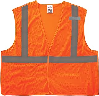 Ergodyne GloWear ANSI High Visibility Orange Breakaway Reflective Safety Vest