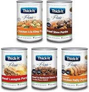 Thick-It Puree Protein Variety Pack, 15 oz, 12 Pack, Ready-to-Eat