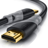 8k HDMI Cable 2.1 5 m - 8K @ 60Hz 4K @ 120Hz with DSC - 48 Gbit/s - HDMI 2.1 2.0a 2.0b - 3D - High Speed Ethernet - HDTV - UHD II - Dynamic HDR-10+ - eARC - Variable Refresh Rate