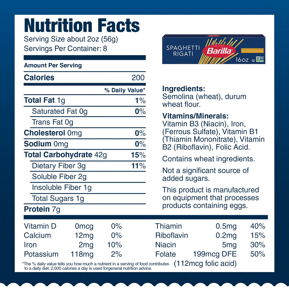 Spaghetti Rigati Pasta by Barilla – 16 Ounce (Pack of 20), Pack of 20, Model 338304