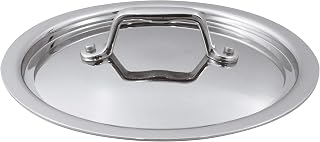 PADERNO World Cuisine Riveted Mini Stainless Steel Cover, 5 1/2in, Gray