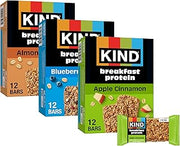 KIND Breakfast Protein Bars, Fruity Flavors Variety Pack, 8g Protein, 18 ct