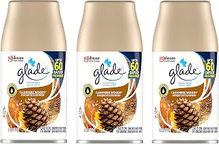 Glade Automatic Spray Refill-Cashmere Woods-6.2 Oz Pack of 3