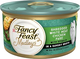 Purina Fancy Feast Medleys Shredded Chicken (24 Pack) 3 oz