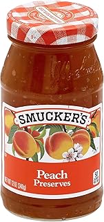Smucker's Preserves, Peach, 12 oz