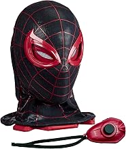 SPIDER-MAN Marvel Legends Series Miles Morales Electronic Expressive Mask | Premium Interactive Roleplay Gear for Adults