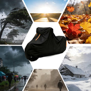 Motorbike Cover for Cobra CX50SRX FWE丨All Season Waterproof Motorcycle Cover Anti Ice 300D Oxford Anti Snow Scooter Moped Covers with Storage Bag by Generic – Model Rich-CA-34