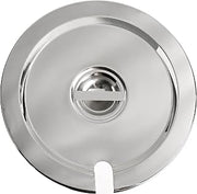 Royal Industries Vegetable Inset, Stainless Steel, 10 1/2'' 11 Qt Silver