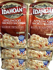 Idahoan Applewood Smoked Bacon Flavored Mashed Potatoes, 4oz Pouch (Pack of 6)