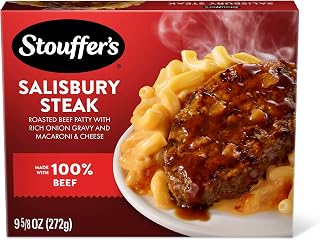 Stouffer's Salisbury Steak, Single Serve Frozen Meal, 9.625 Oz