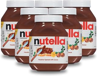 Nutella Chocolate Hazelnut Spread, 35.2 Ounce, Pack of 6