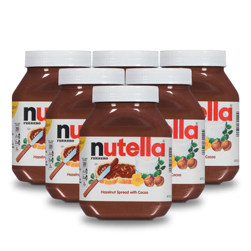 Chocolate Hazelnut Spread by Nutella – 35.2 Ounce (Pack of 6), Pack of 6
