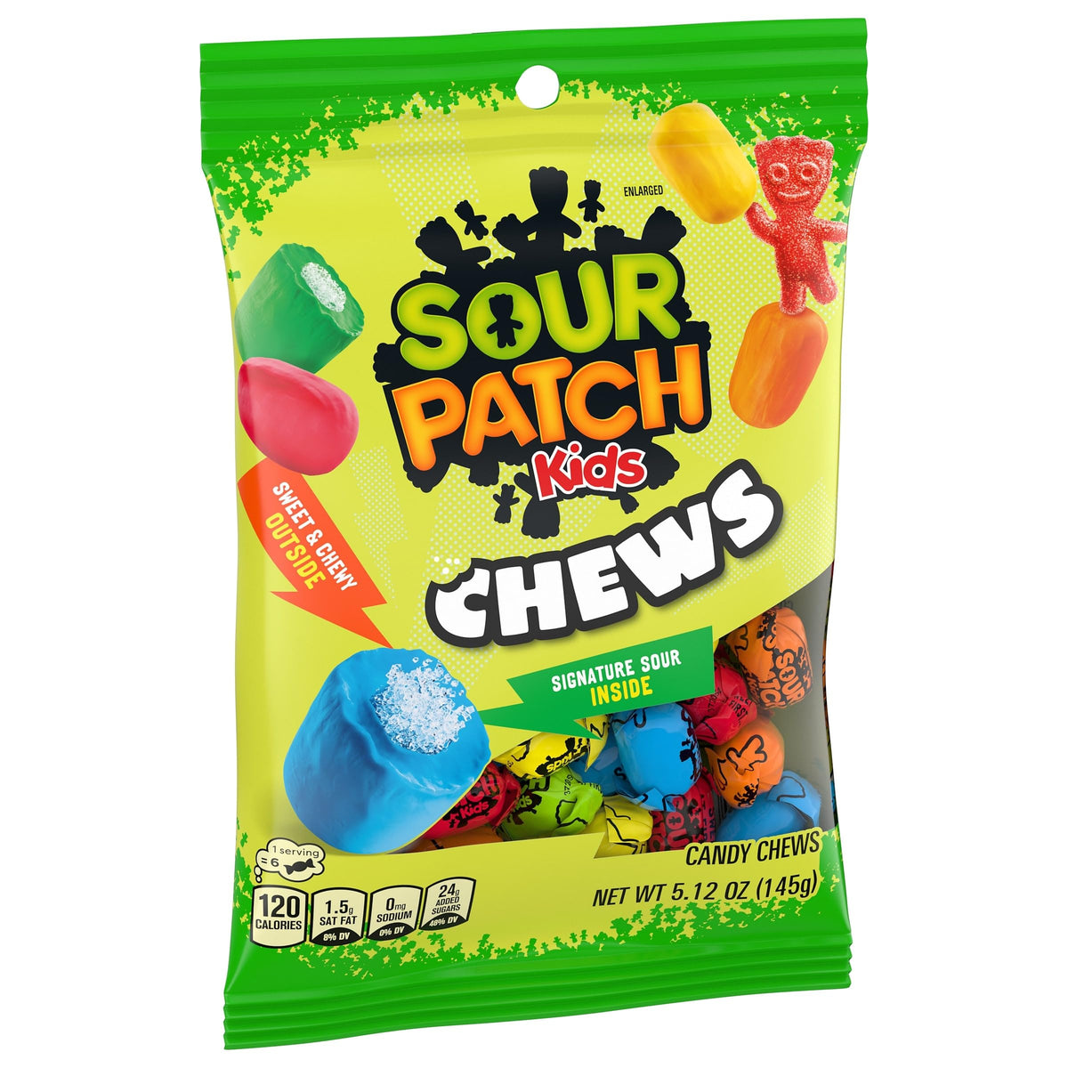 Chews Soft & Chewy Candy by Sour Patch Kids – 5.1 OZ