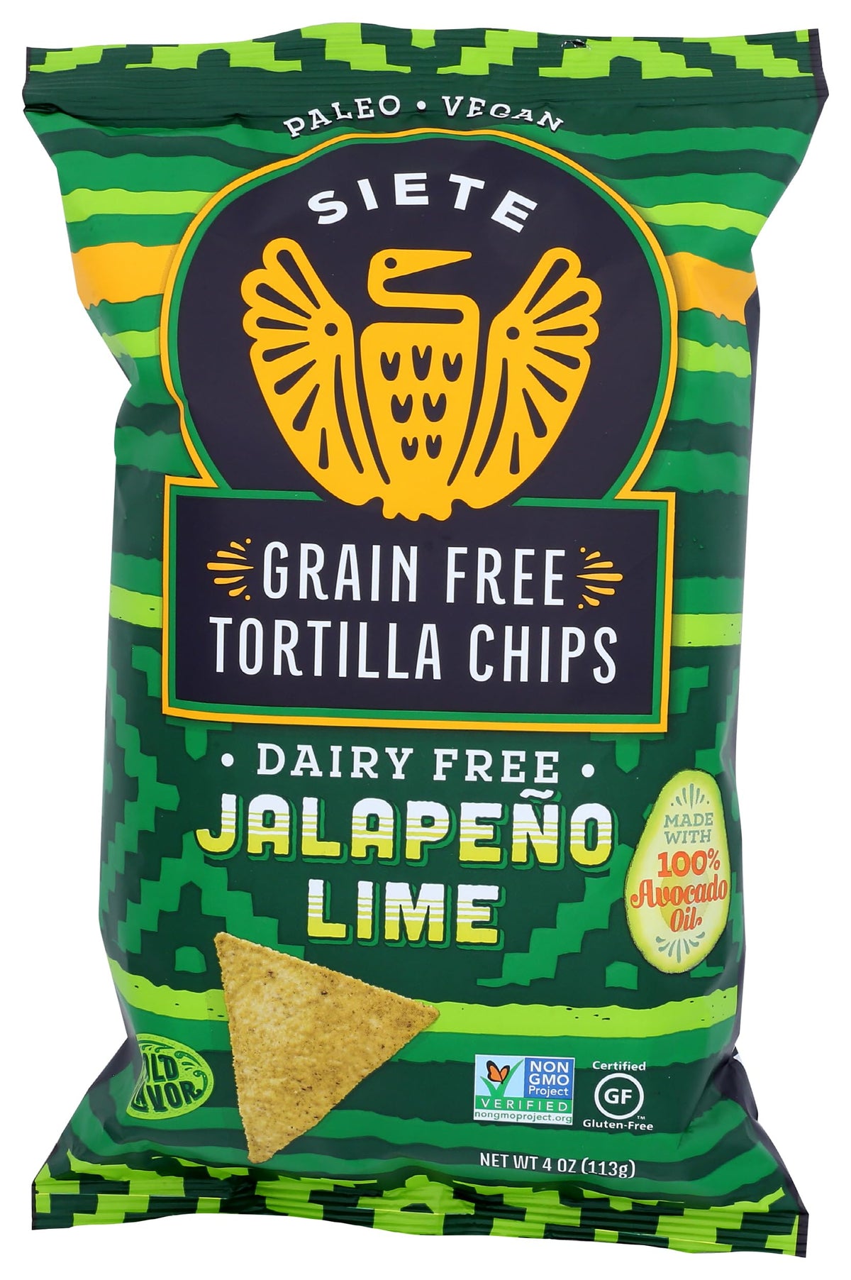 Siete Jalapeno Lime / 4 Ounce (Pack of 1) / 1 Tortilla