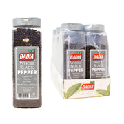 Whole Black Pepper by Badia – 16 Ounce (Pack of 6), Pack of 6