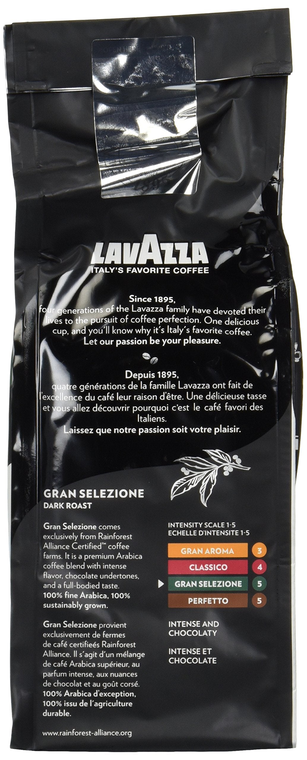 Lavazza Chocolate notes / 12 Ounce (Pack of 1) / 1 Ground Coffee