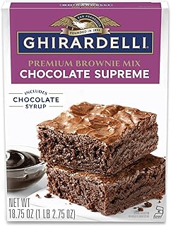 Ghirardelli Supreme Premium Brownie Mix, 18.75 OZ