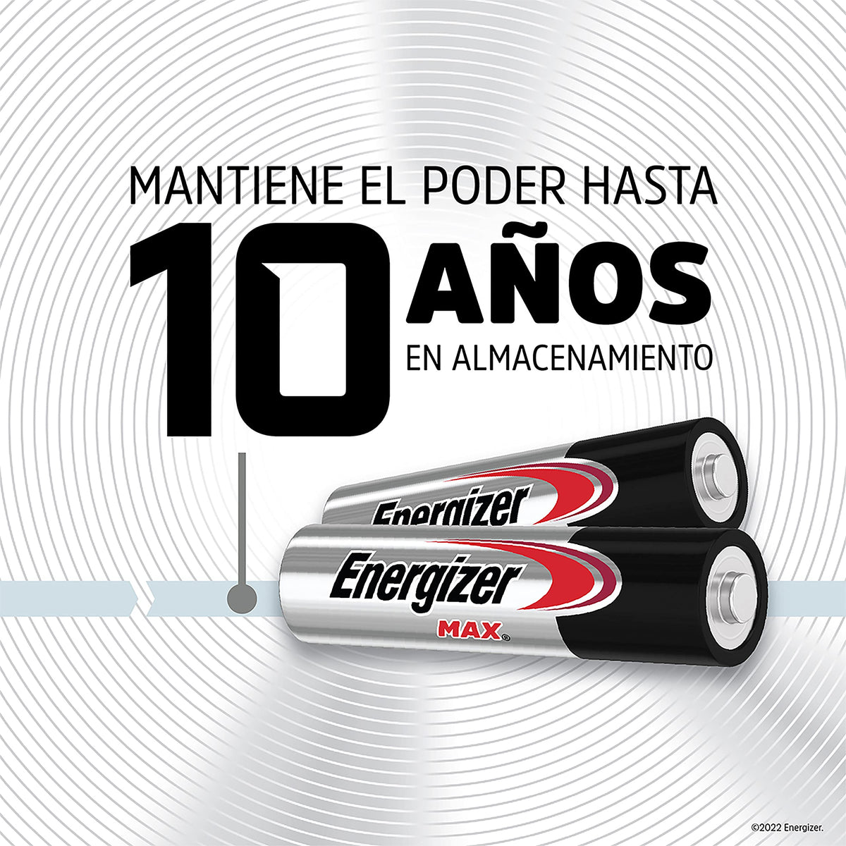 MAX AAA Batteries by Energizer – 4 Count (Pack of 1), Silver, Model E92BP-4
